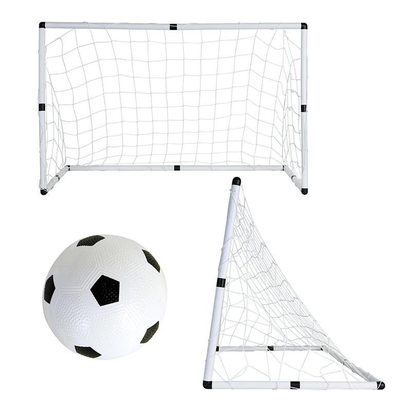 Hotsale White Football Net Soccer Goal Post Training Match 2 Sizes W 