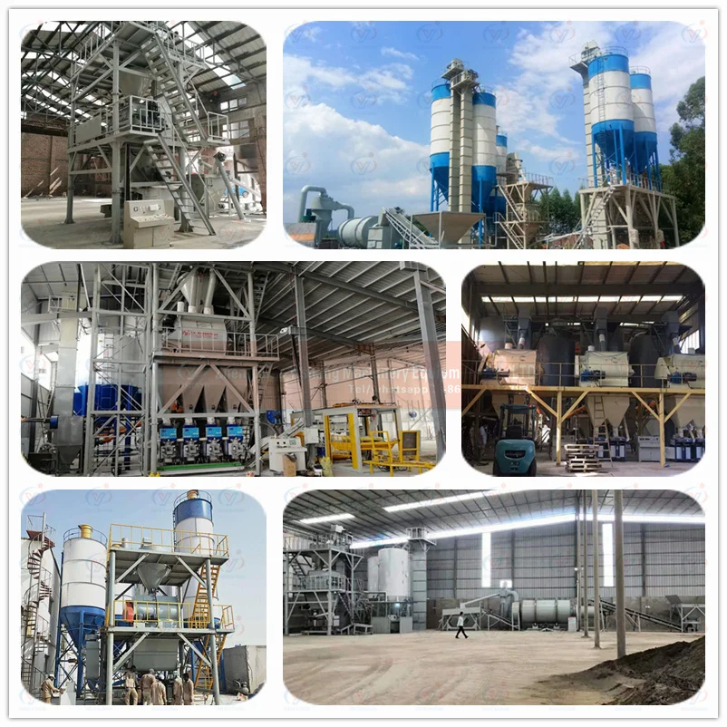 Wall Putty Dry Mortar Mixing  Plant 