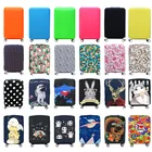Luggage Cover Luggageluggage Travelsky Custom Travel Suitcase Protector Elastic Spandex Luggage Cover