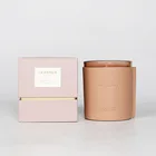 Candles Candle Soy Scented Candle Leather Wrap Private Label Candles Gift Luxury Soy Wax Scented Candle