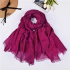 Silk High Quality Factory Price 2020 New Designed Luxury 100% Rayon Long Silk Head Scarf Woman