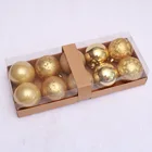 Pink Decoration Tree Decoration Ball Pink Color Plastic Christmas Ball For Tree Decoration Xmas Plastic Ornaments