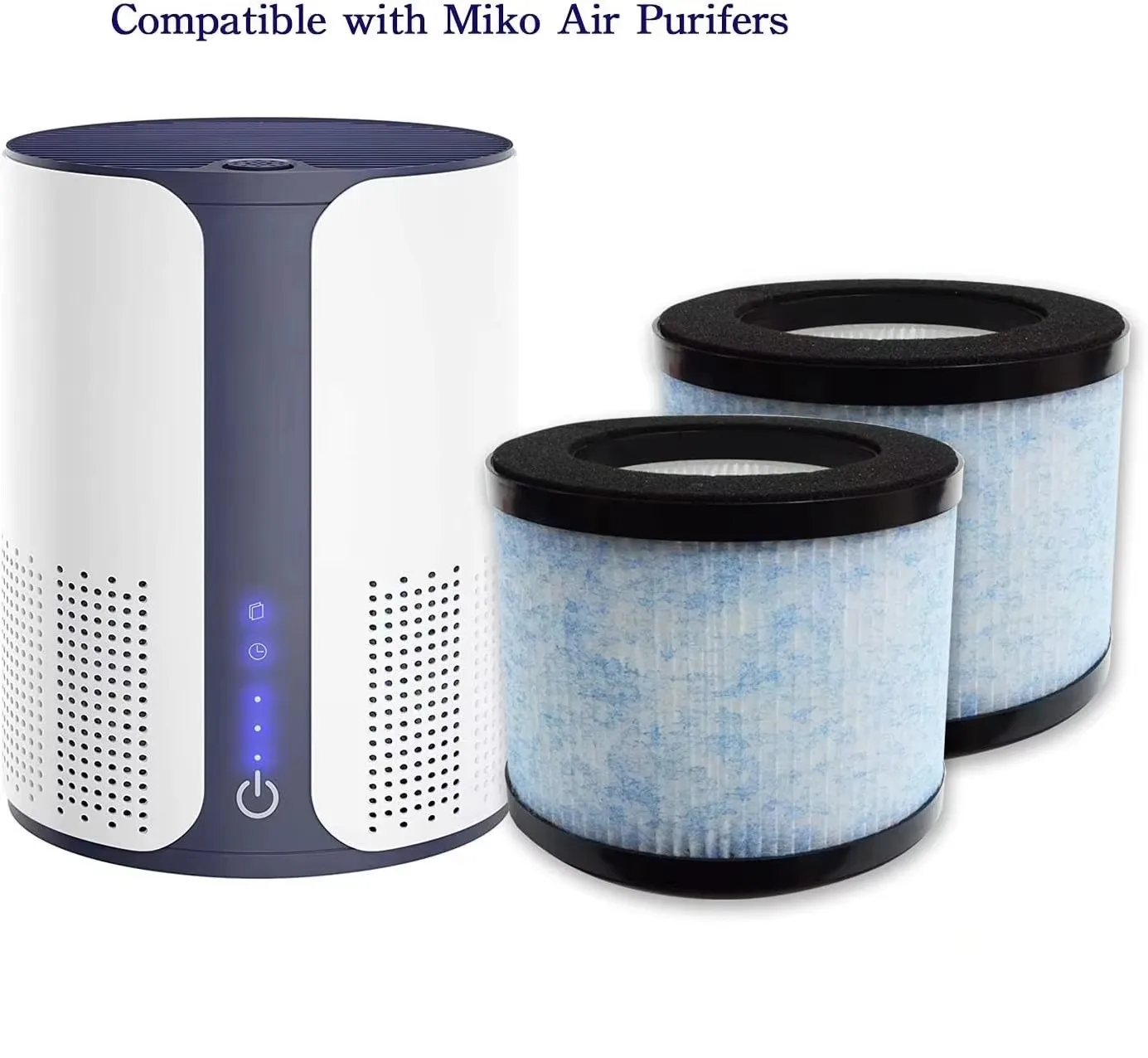 product walson customized air filter element replacement filter for miko ibuki ma 18 air purifiers h13 hepa 2 pack-4