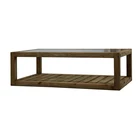 Top Coffee Table Top Quality Glass Coffee Table Square Coffee Table With 2 Layer