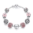 Bead Hot Selling Women DIY Charms Bracelet Girls Crystal Bead Bracelet