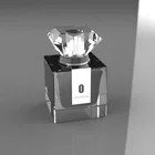 Perfume Bottle Perfumeperfume Yiwu 100ml Gorgeous Transparent Luxury Perfume Spray Bottle For Women Of Perfume Package