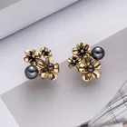 Earrings Women Jewelry Fashion Designer Zinc Alloy High Quality Clip On Earrings Hawaiian Ear Clips