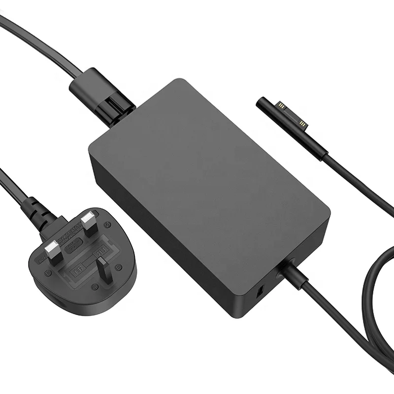 Chargeur Laptop Adapter Power Supply For Surface Pro 3/pro4/pro5/pro6 Surface With 5v 1a Port A1625 Uk Ukca Charger - Buy Sarj Cihazi 12v 2.58a Laptop Charger For Travel Adapter Chager