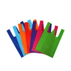 Bag Recycle Bag Eco Friendly Recyclable Tshirt Supermarket D W U Die Cut Non Woven Bag