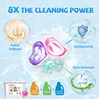 3 In 1 Organic Liquid Washing Cloth Tidy Gain Hypoallergenic Laundry Detergent Pods