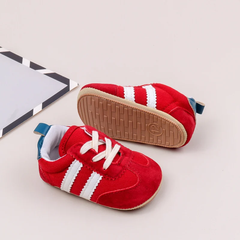 Unisex High Quality 2024 Spring Autumn Style Casual Shoes Anti-Slip Soled Toddler Walking Shoe Boys and Girls manufacture
