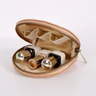 Oil Pouch Custom Leather Travel Essential Oil Storage Pouch Essential Oil Carrying Case