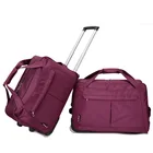 Rolling Bag Bags Premium OEM Twinkle Rolling Duffel Bag With Trolley Travel Bags Hand Suitcase