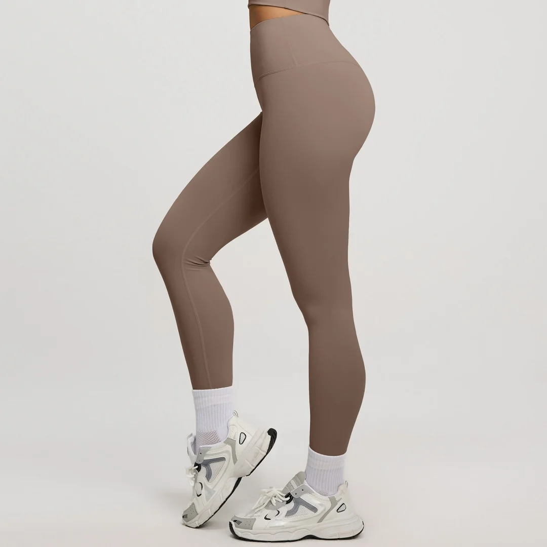 Shaping Slim Women Long Yoga Pants Soft Smooth High Elastic Sweat Wicking Multi Scene Sports Trousers