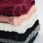 Scarf Polyester Hot New Style Temperament Scarf Women Autumn And Winter Polyester Thickened Scarf Cover