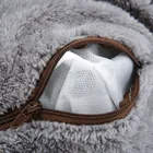 Pet Beds Bed Hot Sale Winter Warm Hamburger Pet Beds Long Plush Cozy Washable Fleece Pet Bed Sleeping Bag