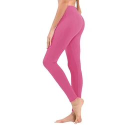 Spandex Yoga Butt Lifting Super Soft Double Brushed Black High Waisted Leggings Fitness For Women Print Legging 2023 Fashionable
