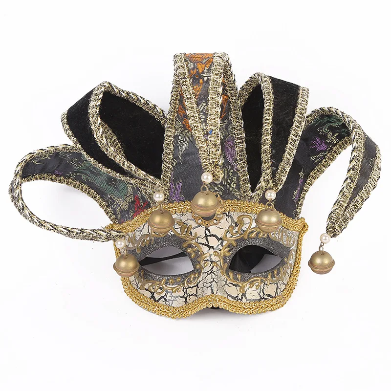 mardi gras jester masks for men