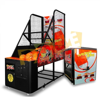 2024 hot sale indoor foldable basketball shooting arcade game machine for sale