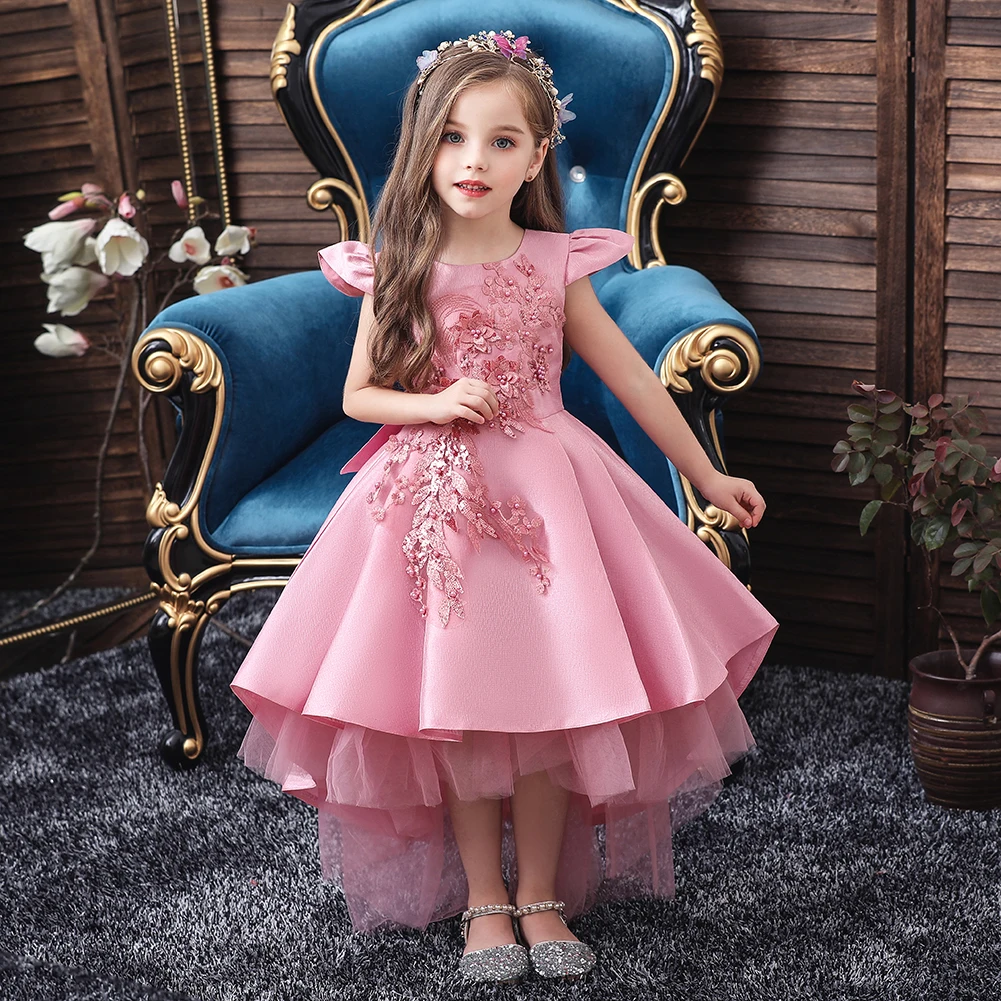 Children Ball Gown Flower Dress 