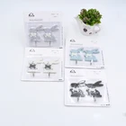 Hanger Wall Wholesale Cute Rabbit Plastic Decoration Hanger Wall Hook Self Adhesive Hook