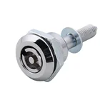 Lock Cam Lock Hidden Cabinet Door Lock Silver Mini Type Lock