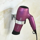 Bathroom Holder Metalbathroom High Quality Bathroom Accessary Wall Mount Stainless Steel Hair Dryer Holder