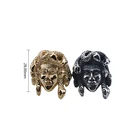 Snake Ring Hip Hop Jewelry Punk Stainless Steel Snake Medusa Ring Men