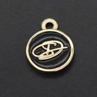 Accessories Metal Handbag Decoration Tags Accessories Silver Metal Charms Pendants Logo Plate