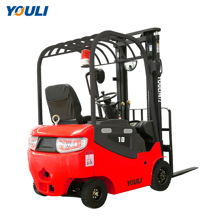 Mini Electric Forklift 1000kg Forklift Battery 1 Ton 2 Ton 2 5 Ton 3