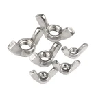 Nut Nuts TOP 10 Hot Sale Stainless Steel Fastener DIN315 Wing Nut Butterfly Nuts