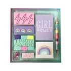 School Hot Sale Rainbow Office School Stationery Set For Kids Gift