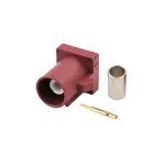 D Phone Violet Fakra D Crimp Male Plug Connector For Car GSM Cellular Phone