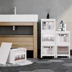 Storage Plastic Storage Bins White Double Door Stackable Plastic Storage Bins With Wheels And Handles