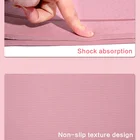 Custom Sound Insulation Shock Absorption High-Density Home FitnessTPE Mute Oval Yoga Jump Rope Mat