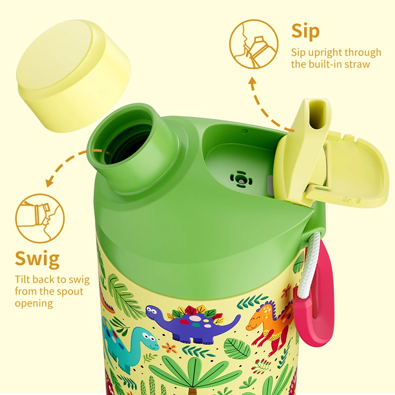 Manufacturer 2025 Cartoon Vacuum Flask Termo Kids Water Bottle details