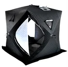 Tent Pop Up Custom Outdoor Sauna Tent Portable Square Hiking Insulated Camping Ice Cube Winter Fishing Tent