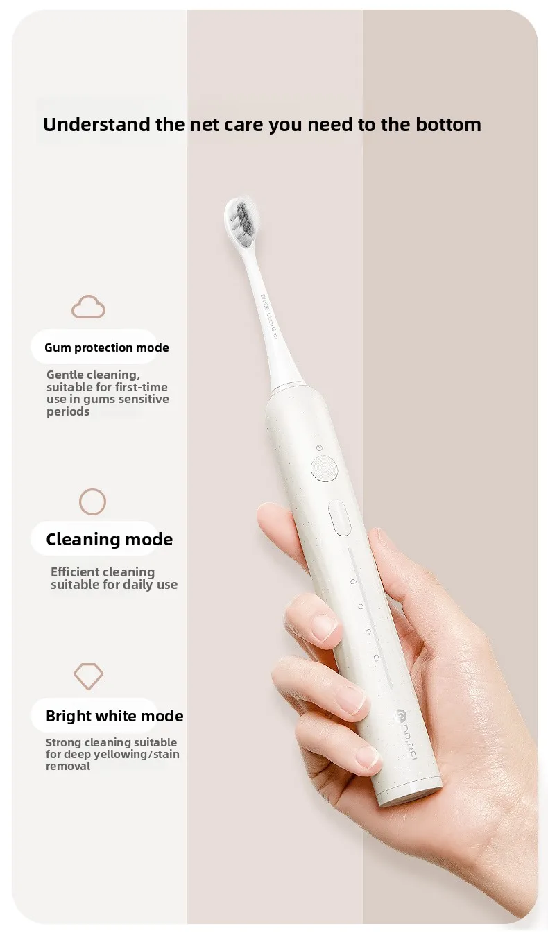 xiaomiyoupin dr bei s1 sonic electric toothbrush -1