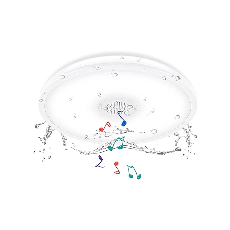 Shower Light Fixture With Bluetooth Speaker atelieryuwa.ciao.jp