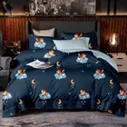 Factory Price Snoopy Bedding Set Professional Comfort Sheet 4 Pcs 100% Cotton Home Bedding