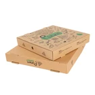 Pizza Box Pizza Box Eco Rriendly Enviromentally Printing Pizza Paper Box Custom Logo Printed Pizza Box