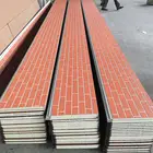 Panel Side Wall Panels 16mm Decorative PU Foam Sandwich Panel Insulated Metal Carved Exterior Wall Panel