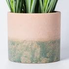 Co-Arts 36 Inch Artificial Potted Lavender Flower Faux Tall Plant Onion Grass Bonsai