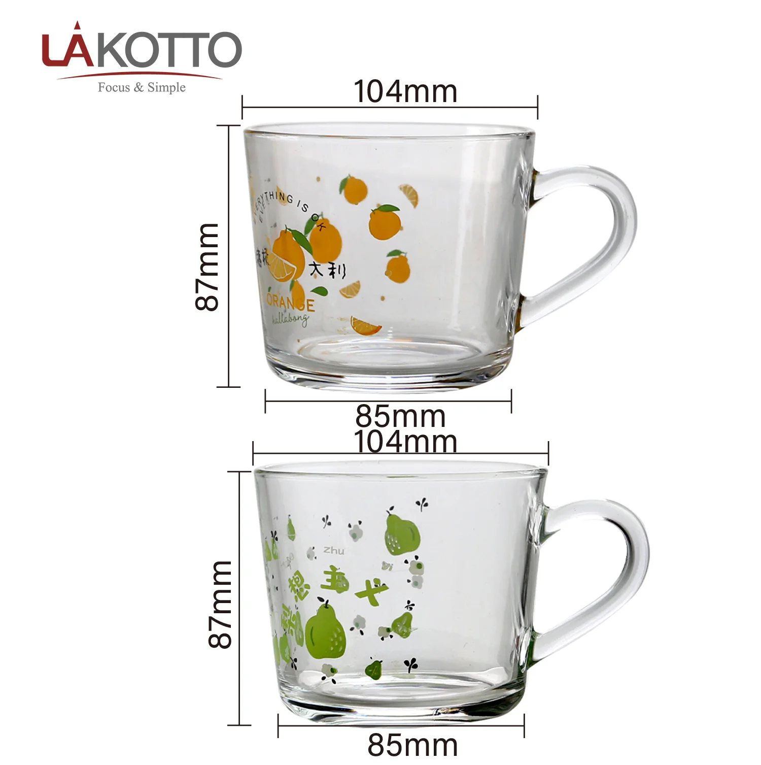 Best Selling Glass Cups Transparent Glass Mug
