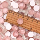 Home Decoration Mini Colorful Round Diy Art Loose Glass Tiles Crystal Mosaic For Craft