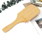 Brush Air Cushion Brush Bamboo Bristle Paddle Brush Bamboo Wood Paddle Hair Detangling Brush
