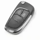 Key Keys For C-hevrolet L-ova/A-veo/C-ruze Remote Car Key Shell 2/3/4/5 Buttons With HU100 Key Blade With Cross Logo