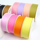 Ribbon Ribbon Ribbon Wholesale Custom 3-100mm Solid Color 100% Polyester 1.5 Inch 38mm Grosgrain Ribbon Gross Grain