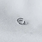 Customized ROXI Single S925 Sterling Silver Human Body Piercing Cartilage Nose Ring