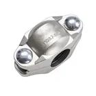 Pressure Joint 1'' 1500 PSI High Pressure SS304 SS316 Stainless Steel Grooved Coupling For Pipe Joint